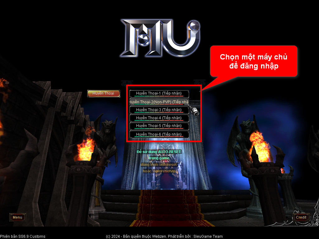 Chức năng chính của Game MU Thánh Địa