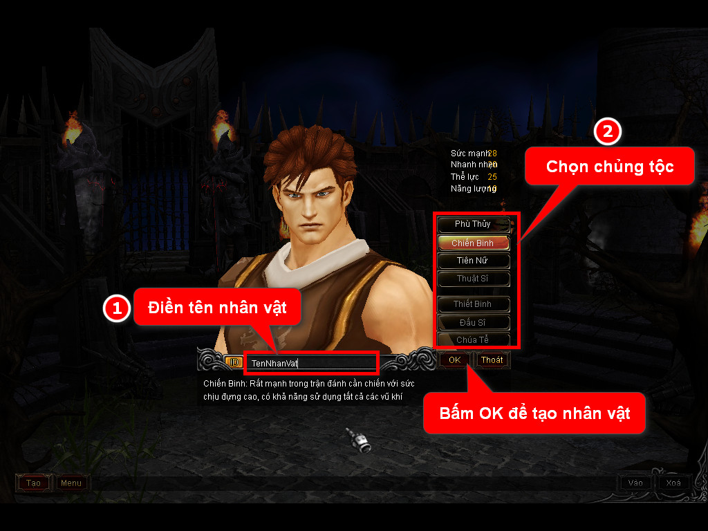 Chức năng chính của Game MU Thánh Địa